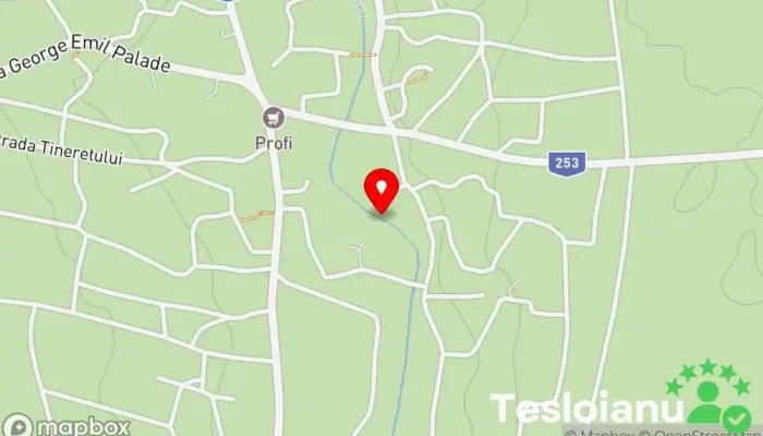 hartă a Cudalbi  în Cudalbi