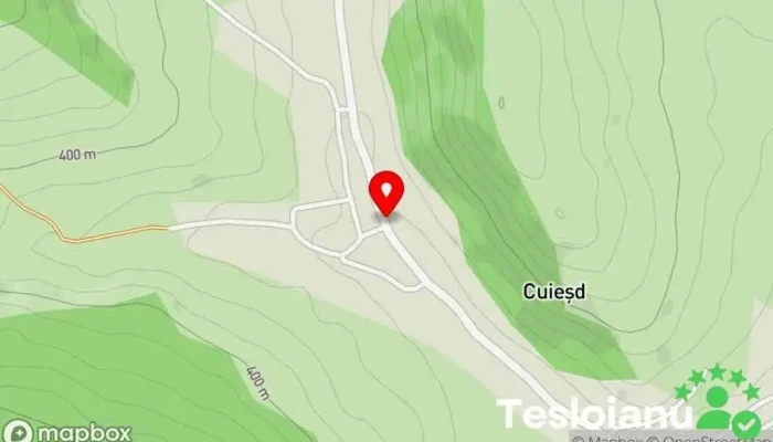 hartă a Cuieşd  în Cuieşd