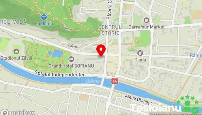 hartă a Curierul de Vâlcea Editură de ziare, Agenție de publicitate, Centru de printare în Râmnicu Vâlcea