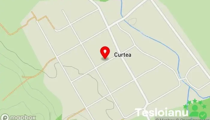 hartă a Curtea  în Curtea