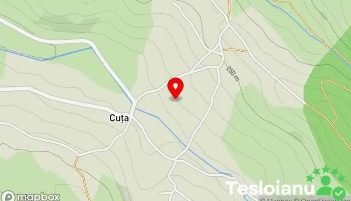 hartă a Cuţa  în Cuţa