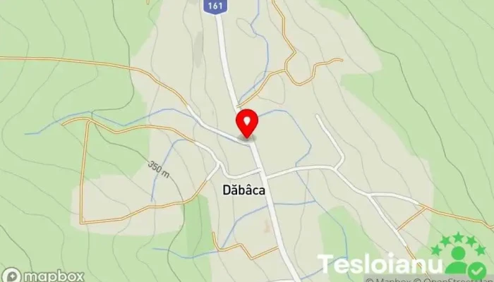 hartă a Dăbâca  în Dăbâca