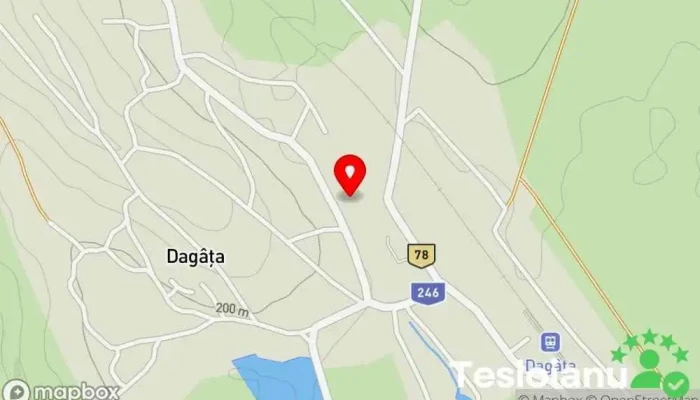 hartă a Dagâța  în Dagâța