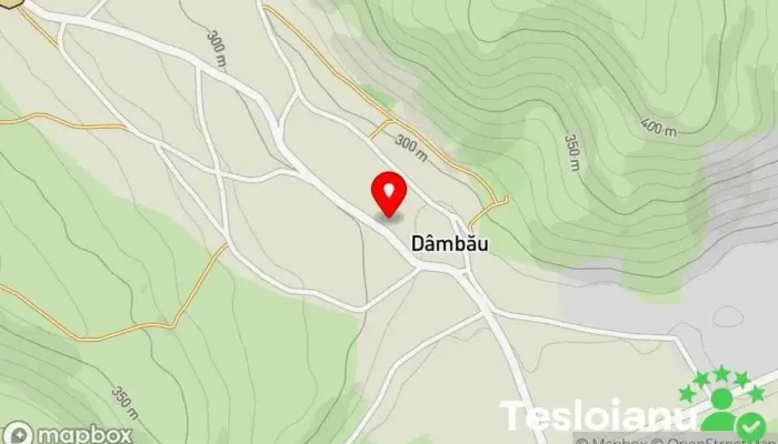 hartă a Dâmbău  în Dâmbău