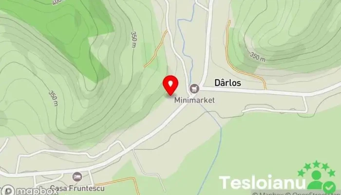 hartă a Dârlos  în Dârlos