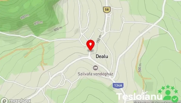 hartă a Dealu  în Dealu