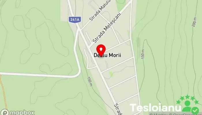 hartă a Dealu Morii  în Dealu Morii