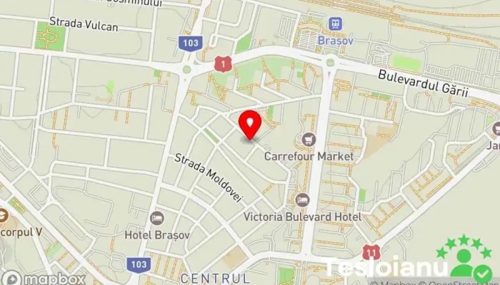 hartă a deblocari auto brasov Lăcătuș în Brașov