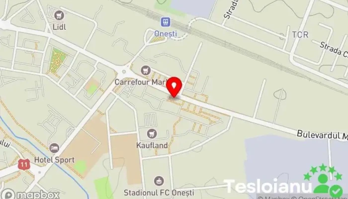 hartă a Deblocari auto/Deschid usi auto 24/7 Atelier de reparații auto în Onești