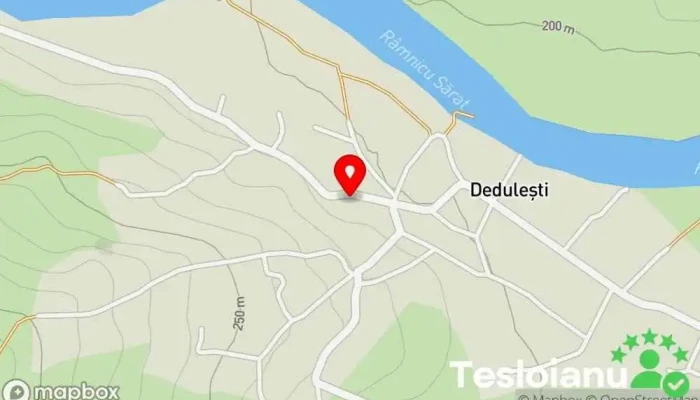 hartă a Dedulești  în Dedulești