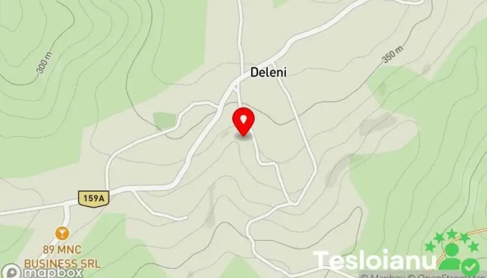 hartă a Deleni  în Deleni