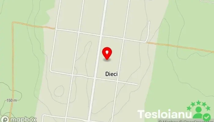 hartă a Dieci  în Dieci