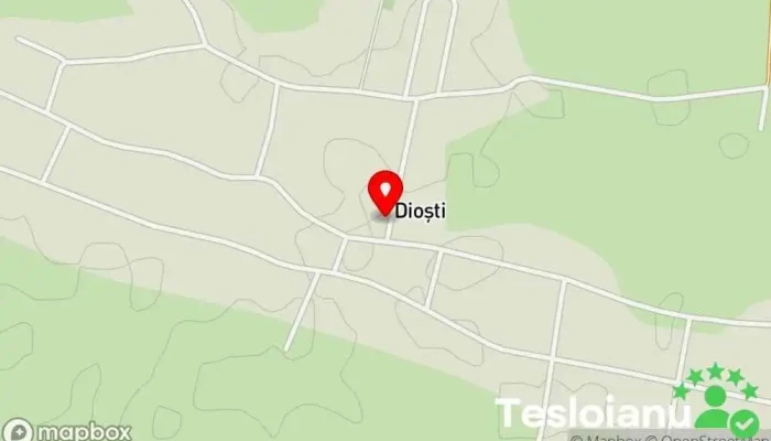 hartă a Dioşti  în Dioşti