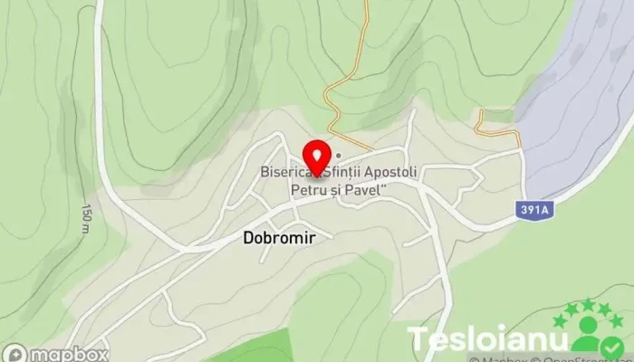 hartă a Dobromir  în Dobromir