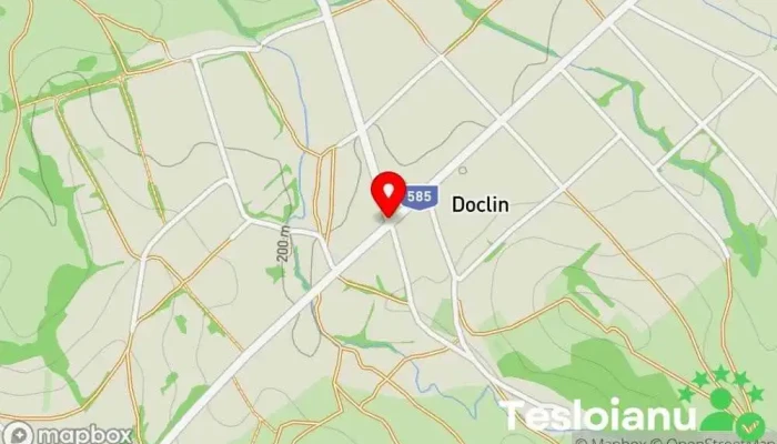 hartă a Doclin  în Doclin