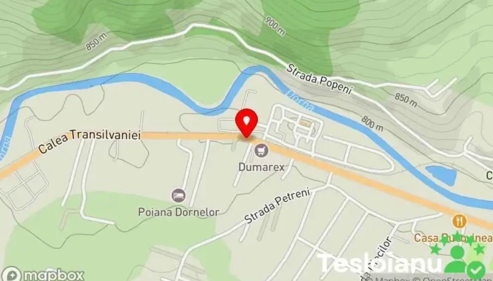 hartă a Dorna Lactate Sediul social în Vatra Dornei