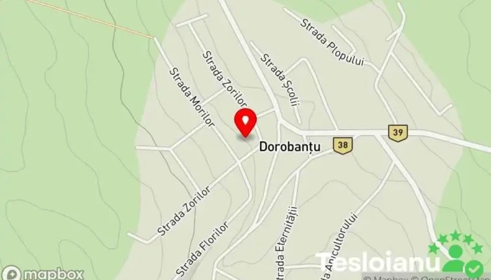 hartă a Dorobanţu  în Dorobanţu