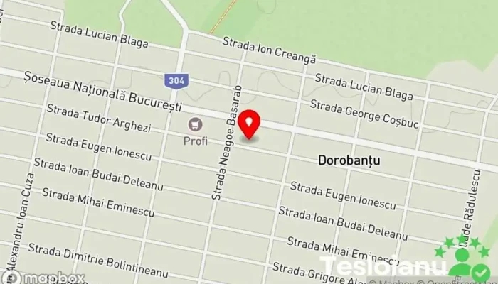 hartă a Dorobanţu  în Dorobanţu