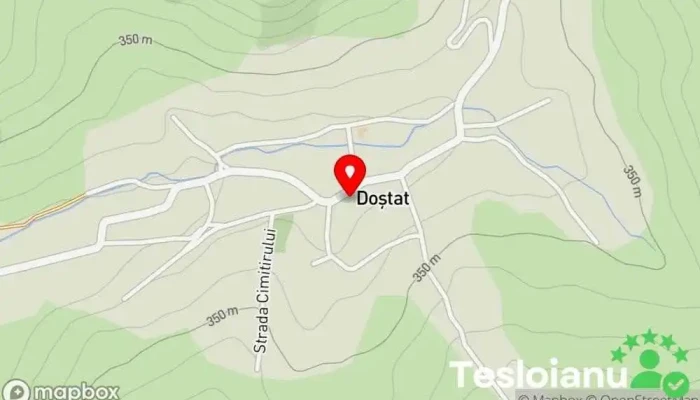 hartă a Doștat  în Doștat