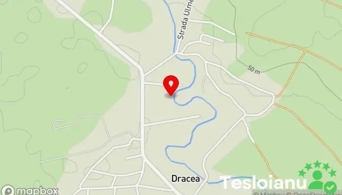 hartă a Dracea  în Dracea