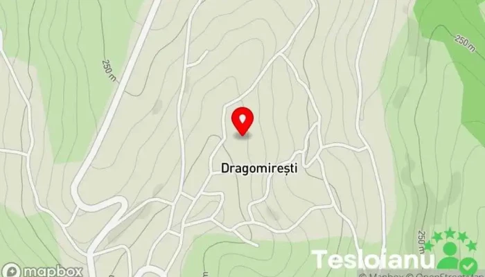 hartă a Dragomirești  în Dragomirești