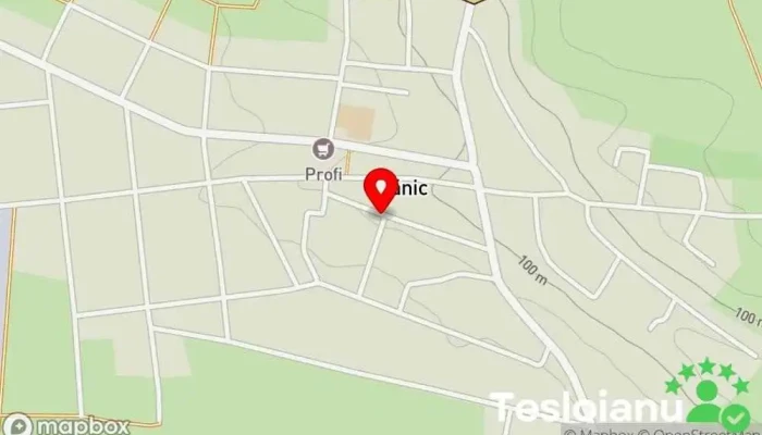hartă a Drănic  în Drănic