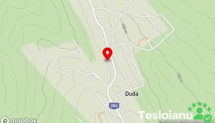 hartă a Duda  în Duda