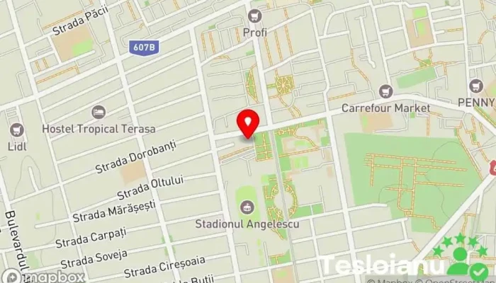 hartă a Dunărea Albastră Restaurant în Drobeta-Turnu Severin