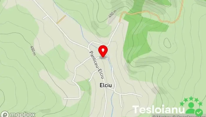 hartă a Elciu  în Elciu
