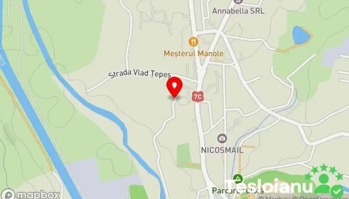 hartă a EMPI S.R.L. Atelier de reparații auto în Curtea de Argeș