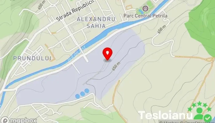 hartă a Exploatarea Culturală Petrila Centru comunitar, Muzeu de artă, Muzeu de știință în Petrila