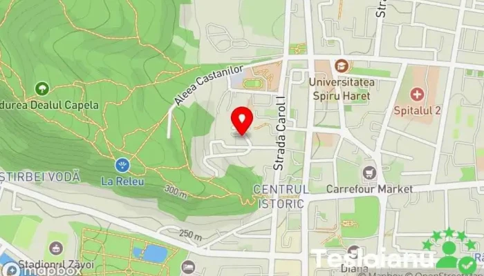 hartă a Exploatarea Minieră Rm. Vâlcea Companie de minerit în Râmnicu Vâlcea