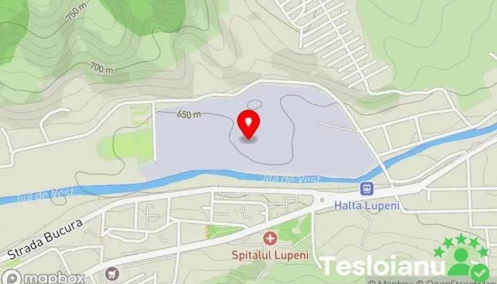 hartă a Exploatarea si Preparatia Miniera Lupeni Mină în Lupeni