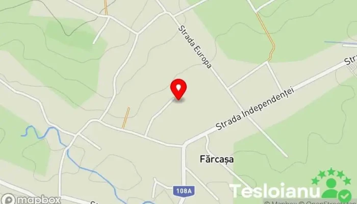 hartă a Fărcașa  în Fărcașa