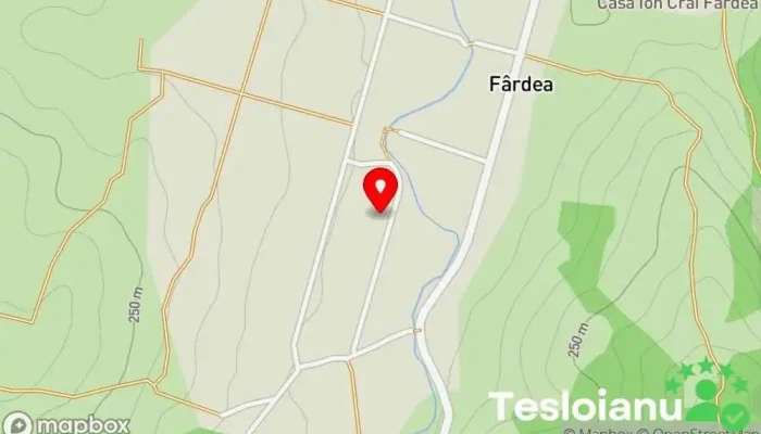hartă a Fârdea  în Fârdea