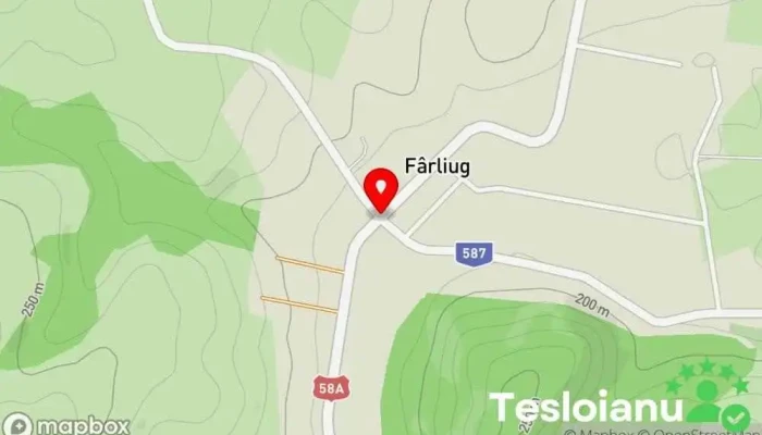 hartă a Fârilug  în Fârilug