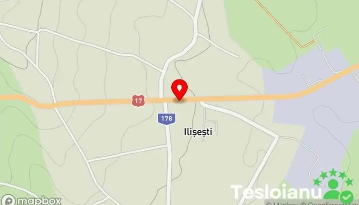 hartă a Farmacie Morial Farm Farmacie în Ilișești