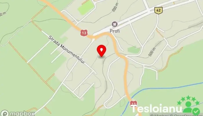 hartă a Feldioara  în Feldioara