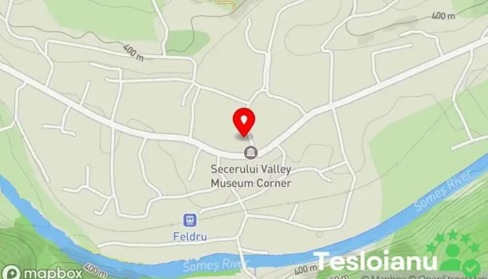 hartă a Feldru  în Feldru