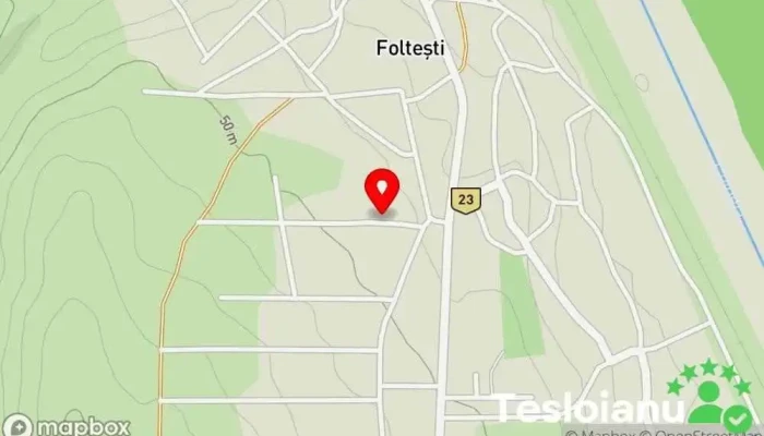 hartă a Foltești  în Foltești
