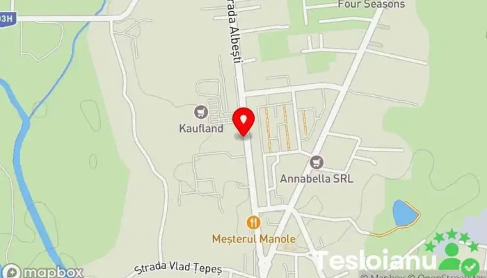 hartă a Foresta Arges Magazin de cherestea în Curtea de Argeș