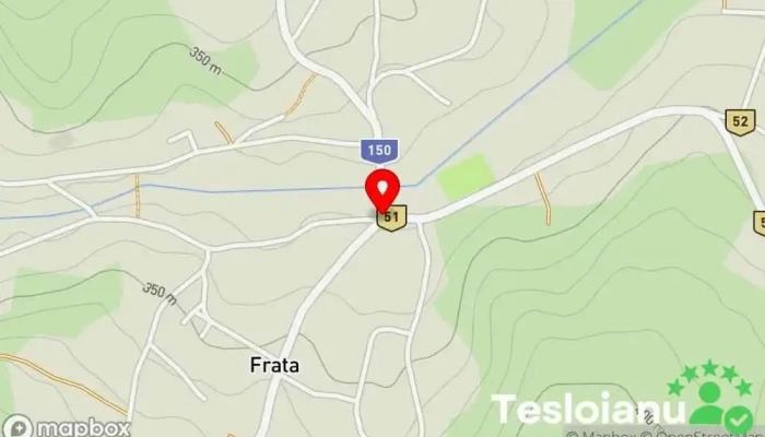 hartă a Frata  în Frata
