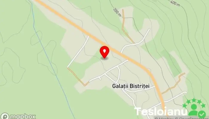 hartă a Galații Bistriței  în Galații Bistriței