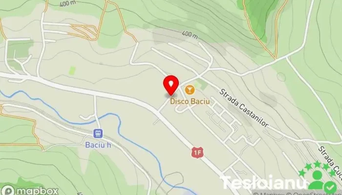 hartă a Galflex Furnizor de materiale abrazive în Baciu
