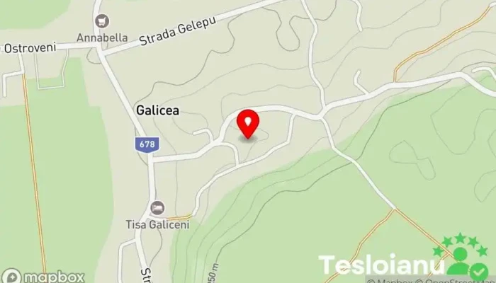 hartă a Galicea  în Galicea