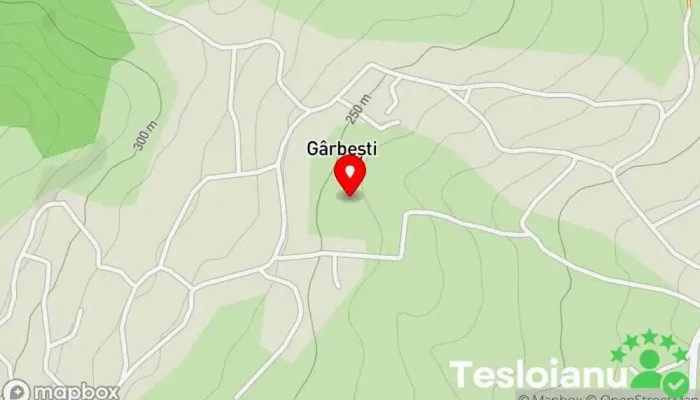 hartă a Gârbești  în Gârbești