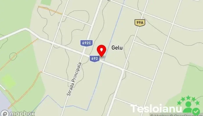 hartă a Gelu  în Gelu