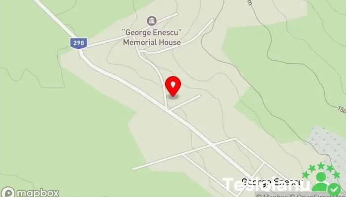 hartă a George Enescu  în George Enescu