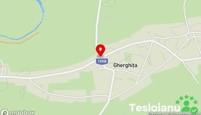 hartă a Gherghița  în Gherghița