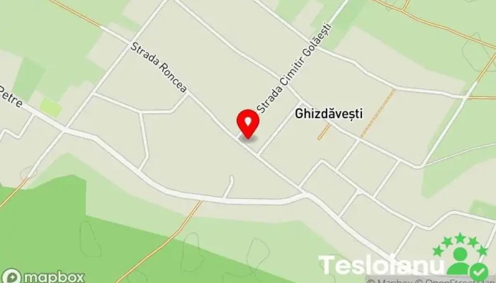 hartă a Ghizdăvești  în Ghizdăvești